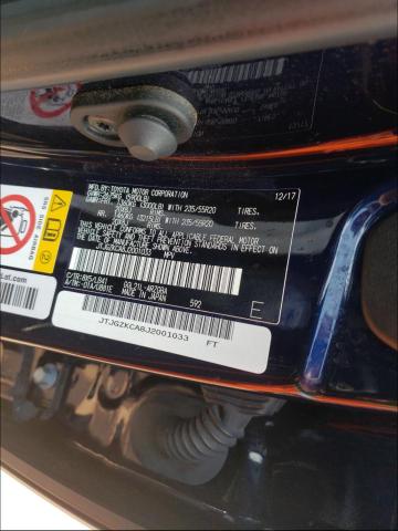 2018 LEXUS RX 350 L JTJGZKCA8J2001033