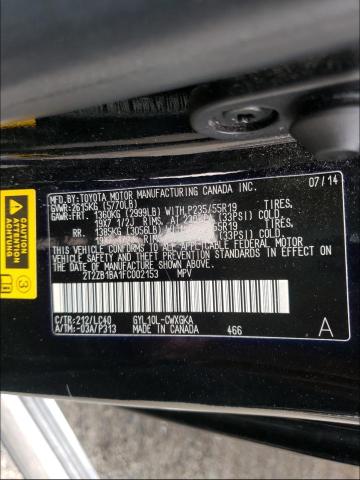 2015 LEXUS RX 450H 2T2ZB1BA1FC002153