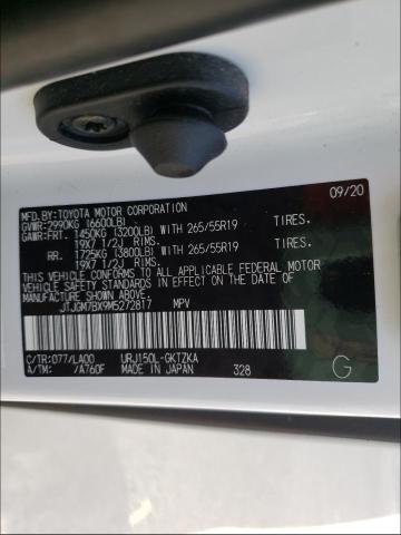 2021 LEXUS GX 460 LUX JTJGM7BX9M5272817