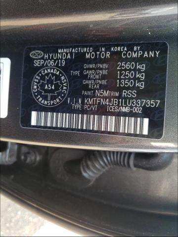 2020 GENESIS G80 BASE - KMTFN4JB1LU337357