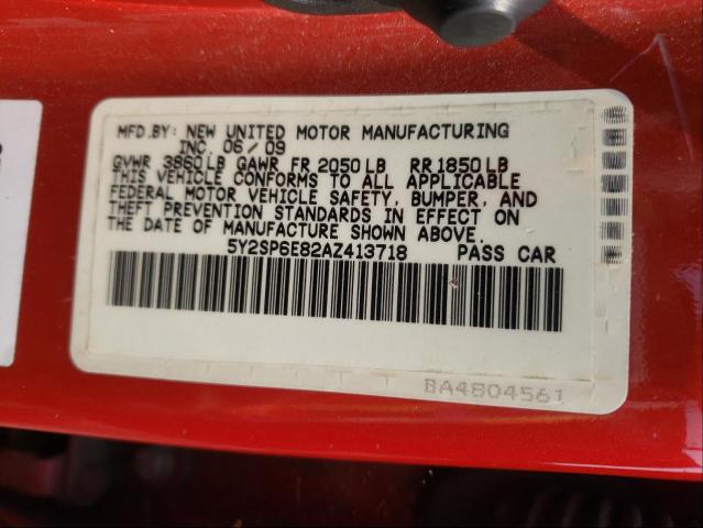 2010 PONTIAC VIBE 5Y2SP6E82AZ413718