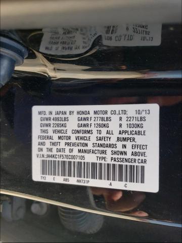2014 ACURA RLX TECH JH4KC1F57EC007105