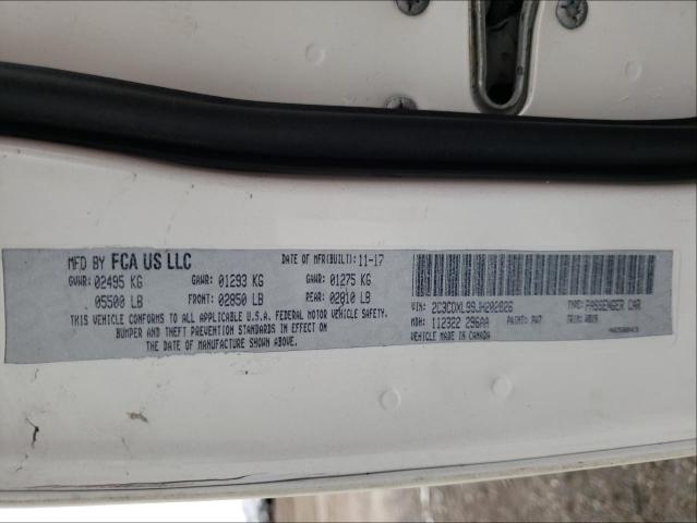 2018 DODGE CHARGER SR 2C3CDXL99JH202826