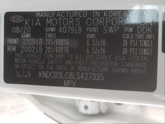 2020 KIA NIRO LX KNDCB3LC8L5427335