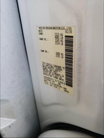 2020 NISSAN MAXIMA SR 1N4AA6EV4LC373463