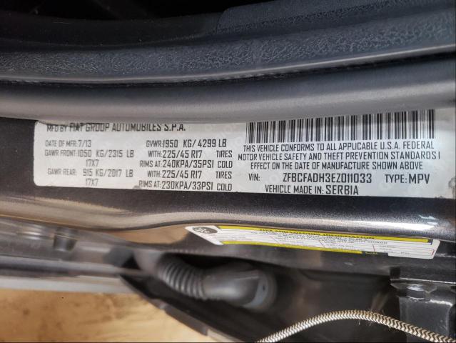 2014 FIAT 500L TREKK ZFBCFADH3EZ011033