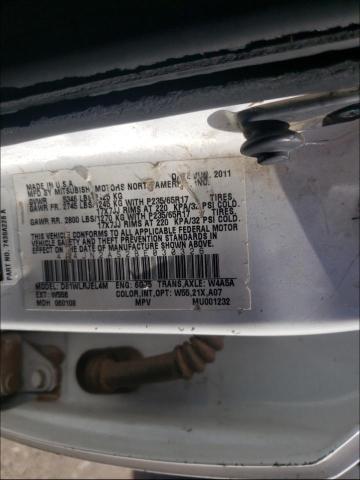 2011 MITSUBISHI ENDEAVOR L 4A4JN2AS2BE030326
