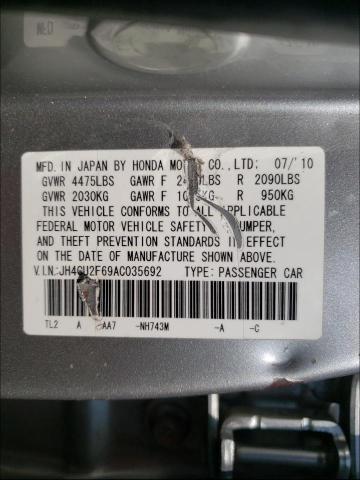 2010 ACURA TSX JH4CU2F69AC035692