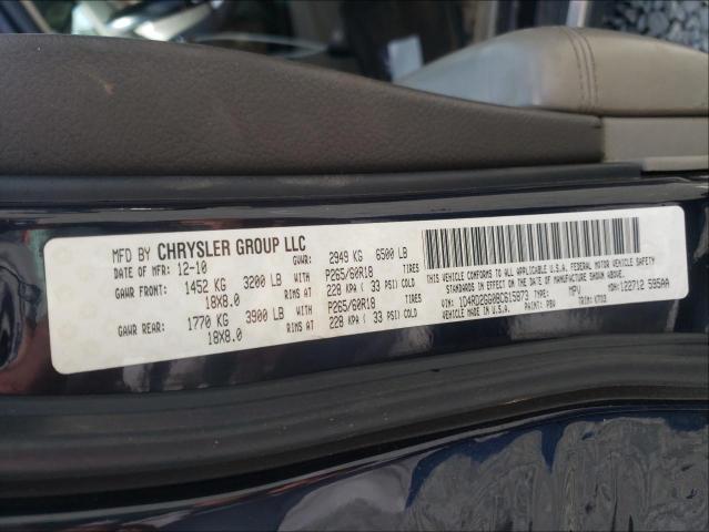 2011 DODGE DURANGO EX 1D4RD2GG0BC615873