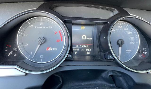 2011 AUDI S5 PREMIUM WAUCGAFH8BN017496
