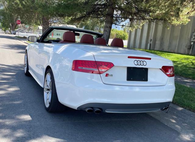 2011 AUDI S5 PREMIUM WAUCGAFH8BN017496