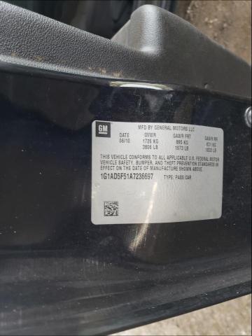 2010 CHEVROLET COBALT 1LT 1G1AD5F51A7236697