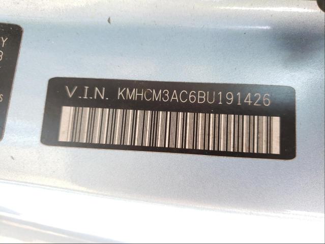 2011 HYUNDAI ACCENT GL KMHCM3AC6BU191426