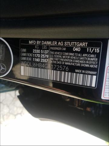 2016 MERCEDES-BENZ CLS 400 4M WDDLJ6HB4GA172576