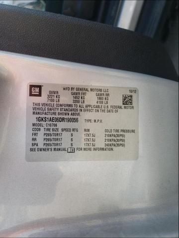 2013 GMC YUKON SLE 1GKS1AE06DR190056