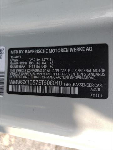 2014 MINI COOPER COU WMWSX1C57ET508048