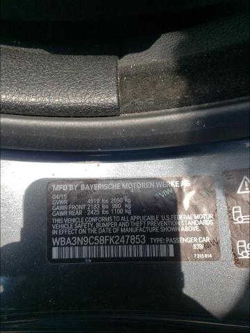 2015 BMW 428 XI WBA3N9C58FK247853