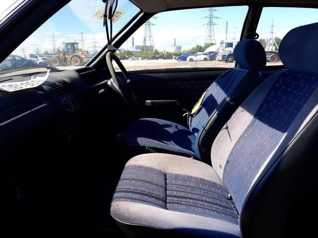 1996 PEUGEOT 205 DIESEL for Sale at Copart BRISTOL