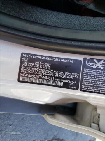 2015 BMW X1 XDRIVE3 WBAVM5C57FVV94691