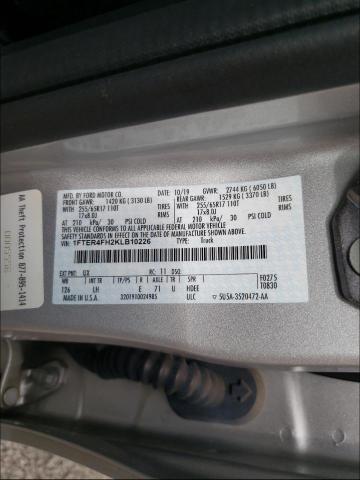2019 FORD RANGER XL 1FTER4FH2KLB10226