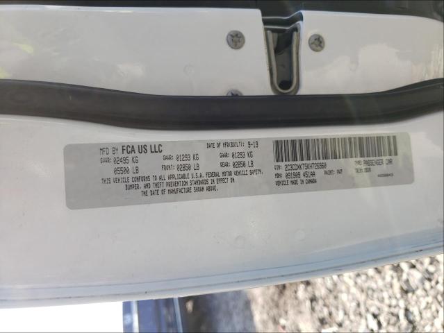 2019 DODGE CHARGER PO 2C3CDXKT5KH726960