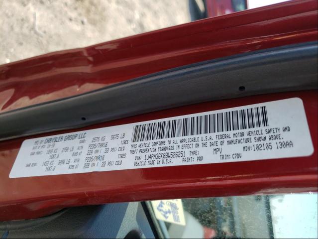 2011 JEEP LIBERTY RE 1J4PN3GK8BW526251