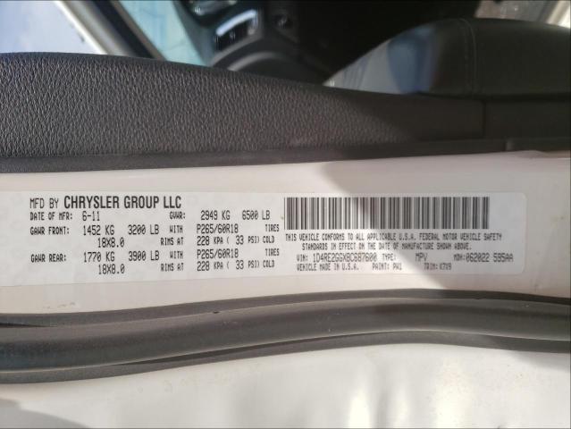 2011 DODGE DURANGO EX 1D4RE2GGXBC687600