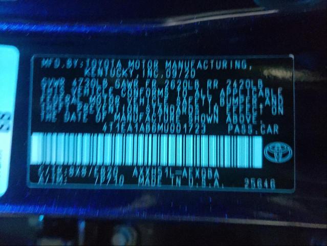 2021 TOYOTA AVALON XSE 4T1EA1AB6MU001723
