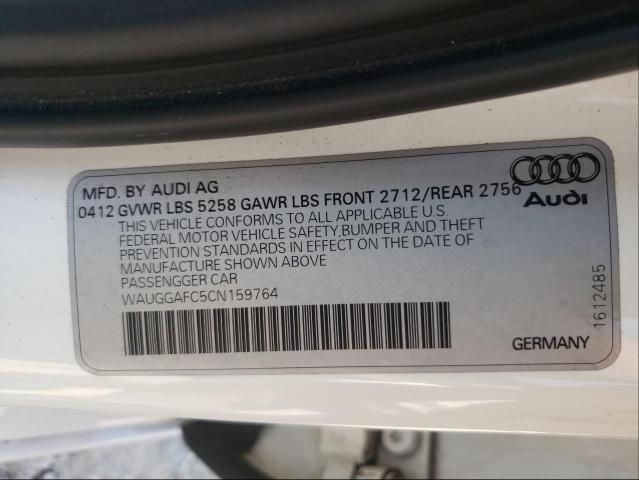 2012 AUDI 100 S WAUGGAFC5CN159764
