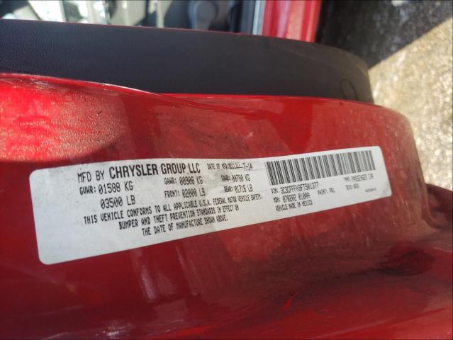 2015 FIAT 500 ABARTH 3C3CFFFH3FT501377