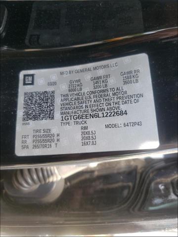 2020 GMC CANYON DEN 1GTG6EEN6L1222684