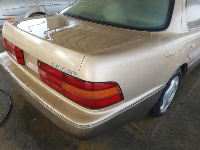 VIN: JT8UF11E2N0112773 Auction: COPART UAE Lot: 52818231 Location: DUBAI INDUSTRIAL CITY - DUBAI VIN: JT8UF11E2N0112773 LEXUS LS 1992 GOLD Photo 10