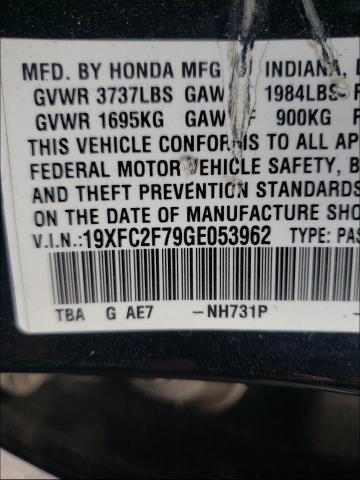 2016 HONDA 125 19XFC2F79GE053962