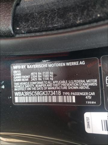 2016 BMW 435 XI WBA3R5C58GK373418