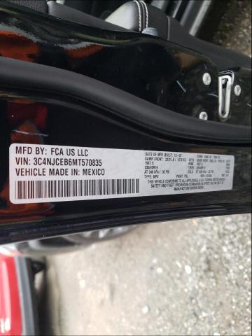 2021 JEEP COMPASS 80 3C4NJCEB6MT570835