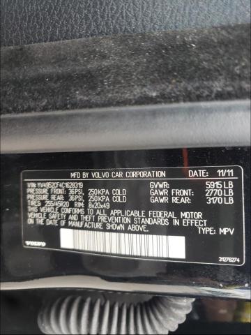 2012 VOLVO XC90 R DES YV4952CF4C1628319