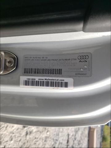 2011 AUDI S5 PREMIUM WAUCGAFHXBN000117