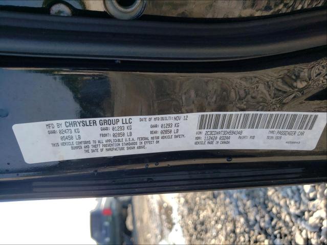 2013 DODGE CHARGER PO 2C3CDXAT3DH594348
