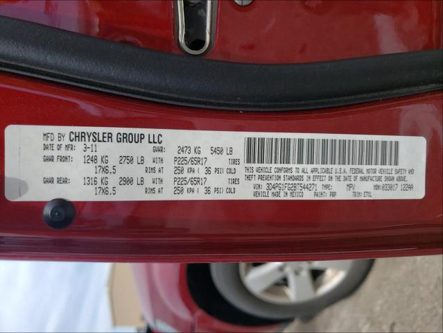 2011 DODGE JOURNEY MA 3D4PG1FG2BT544271