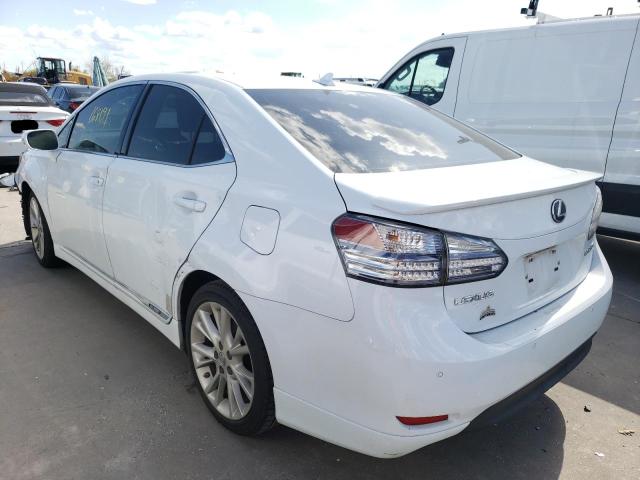 2010 LEXUS HS 250H JTHBB1BA4A2006211