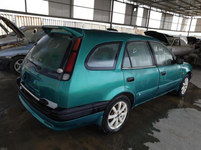 VIN: JTB72EEB0W4001138 Auction: COPART UAE Lot: 52818321 Location: DUBAI INDUSTRIAL CITY - DUBAI VIN: JTB72EEB0W4001138 TOYOTA COROLLA 1998 GREEN Photo 4