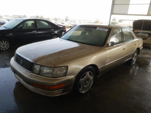 VIN: JT8UF11E2N0112773 Auction: COPART UAE Lot: 52818231 Location: DUBAI INDUSTRIAL CITY - DUBAI VIN: JT8UF11E2N0112773 LEXUS LS 1992 GOLD Photo 2