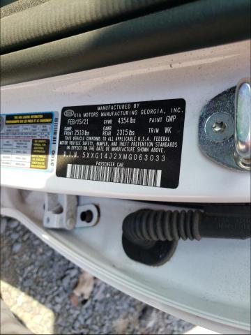 2021 KIA K5 LXS 5XXG14J2XMG063033