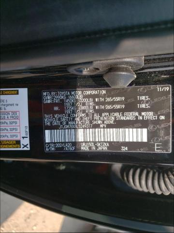 2020 LEXUS GX 460 LUX JTJGM7BX8L5249317