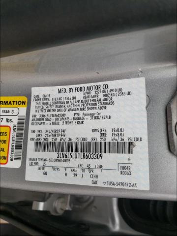 2020 LINCOLN MKZ RESERV 3LN6L5LU1LR603309