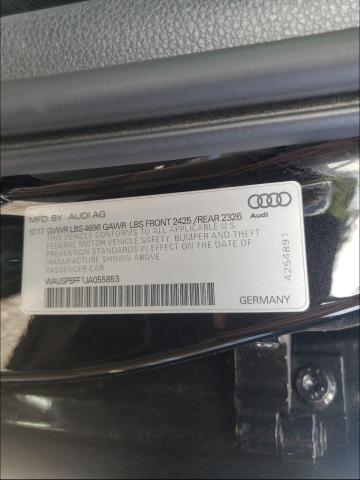 2018 AUDI A3 E-TRON WAUSPBFF1JA055853