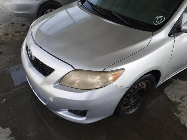 VIN: JTDBL40E599094176 Auction: COPART UAE Lot: 52816511 Location: DUBAI INDUSTRIAL CITY - DUBAI JTDBL40E599094176 TOYOTA COROLLA 2009 SILVER Photo 9