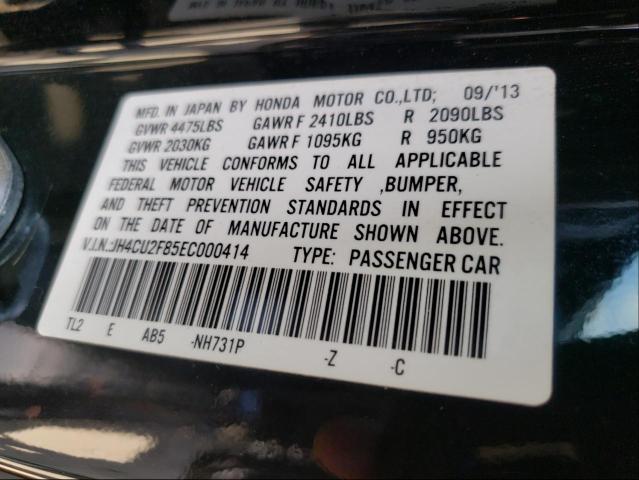 2014 ACURA TSX SE JH4CU2F85EC000414