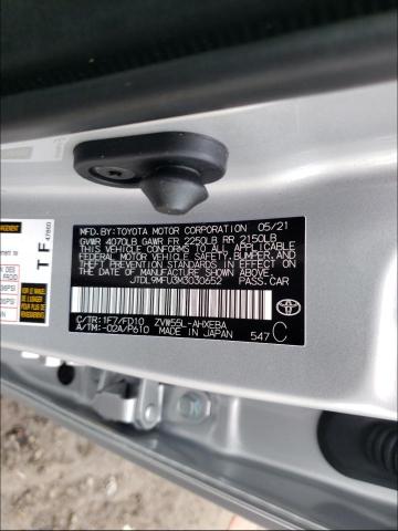 2021 TOYOTA PRIUS LE JTDL9MFU3M3030652