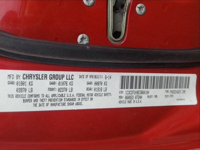 2014 DODGE DART SE AE 1C3CDFDH9ED860164
